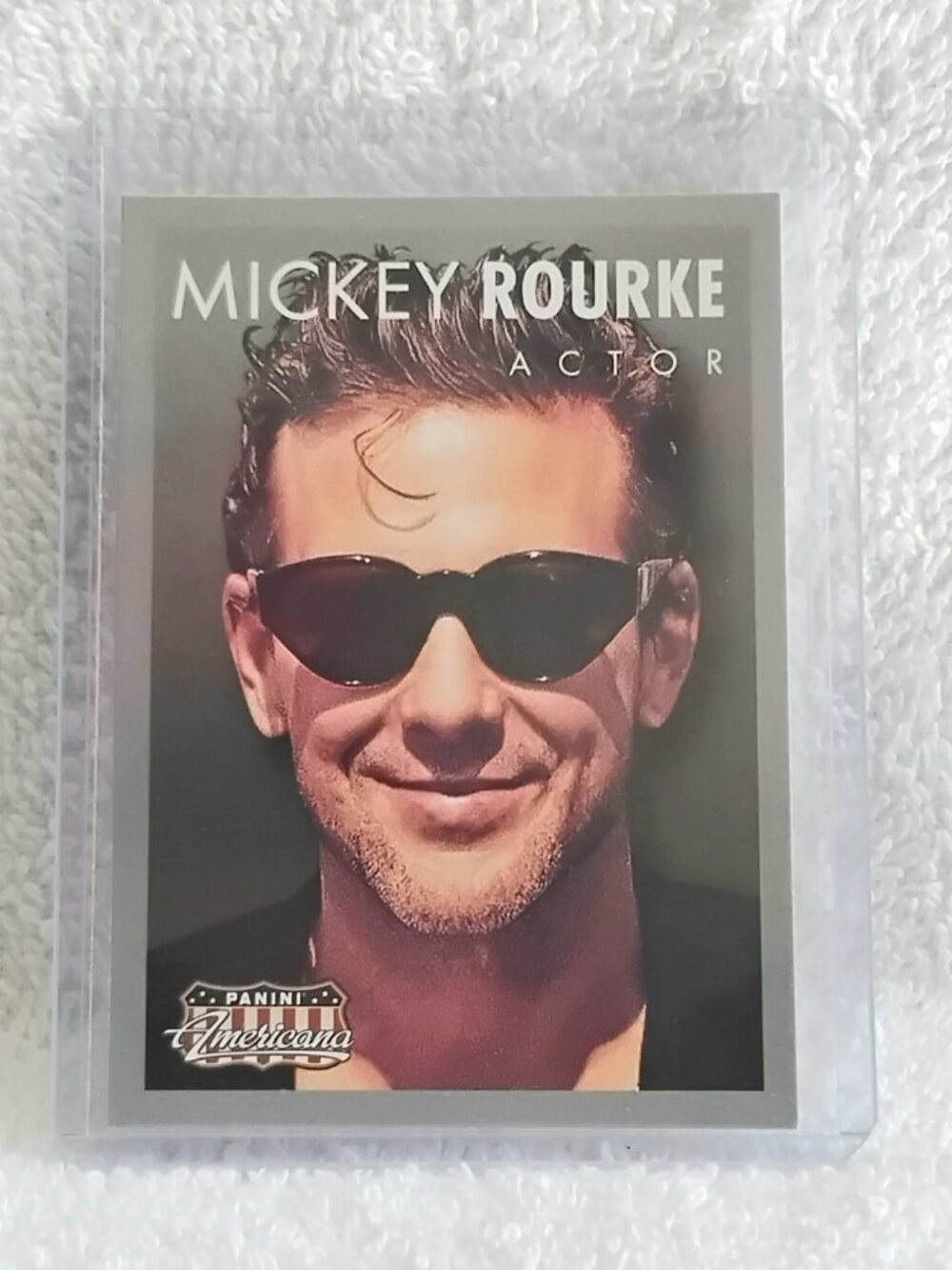 5/$20 Mint 2015 Panini Mickey Rourke Actor Americana Card No. 30!!